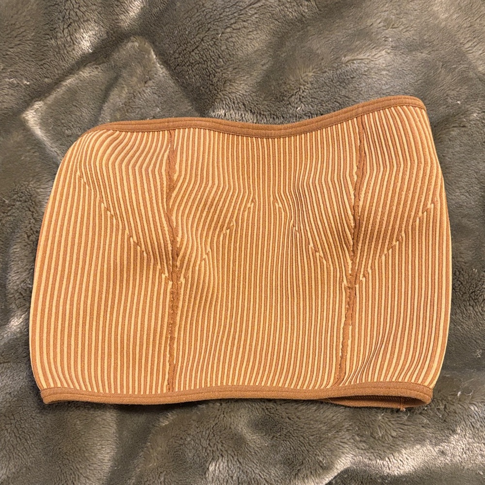 Urban Outfitters Tan Corset Top Bandeau